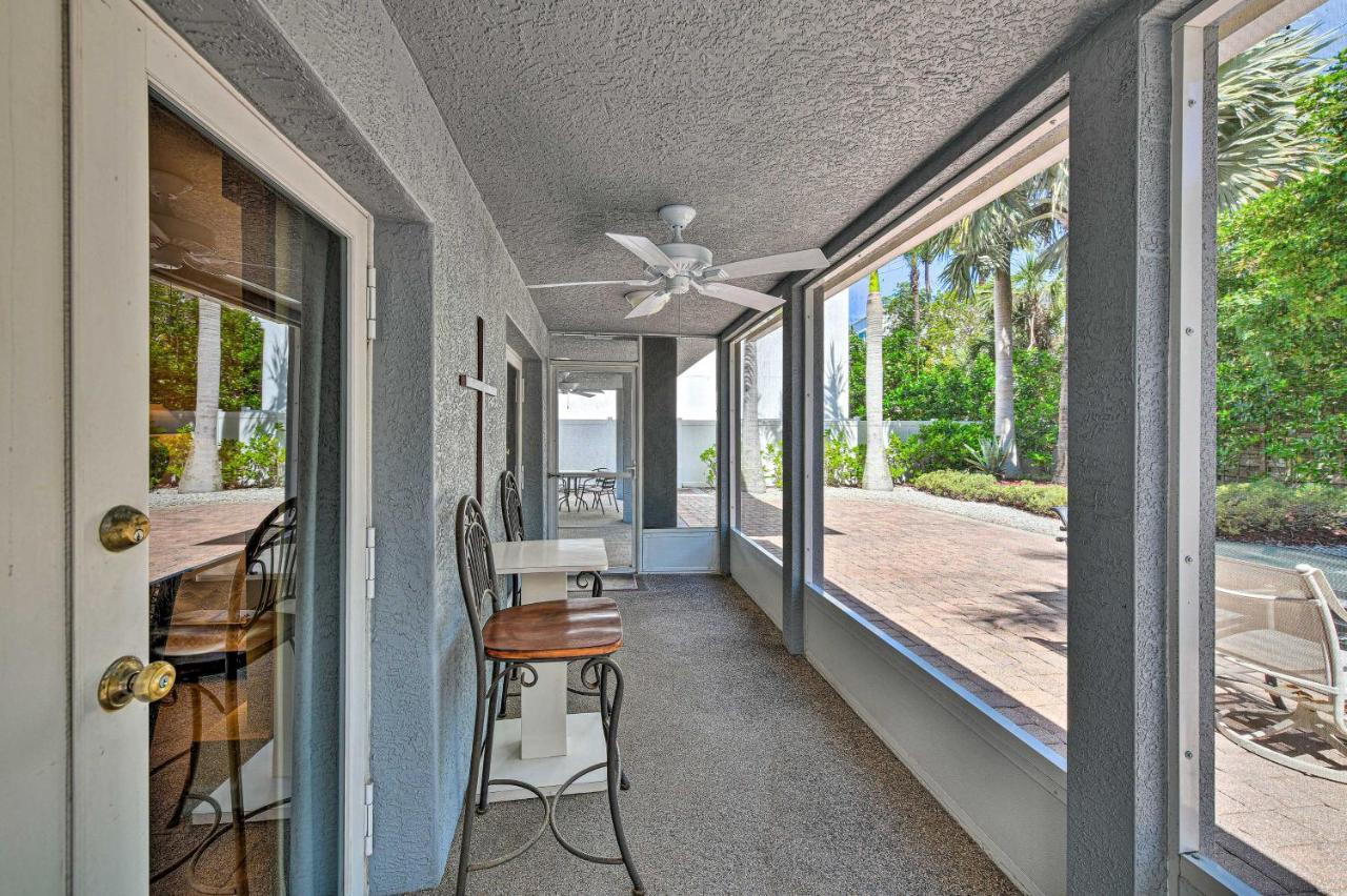 סרסוטה Lido Key Hideout With Patio And Yard And Walk To Beach! מראה חיצוני תמונה